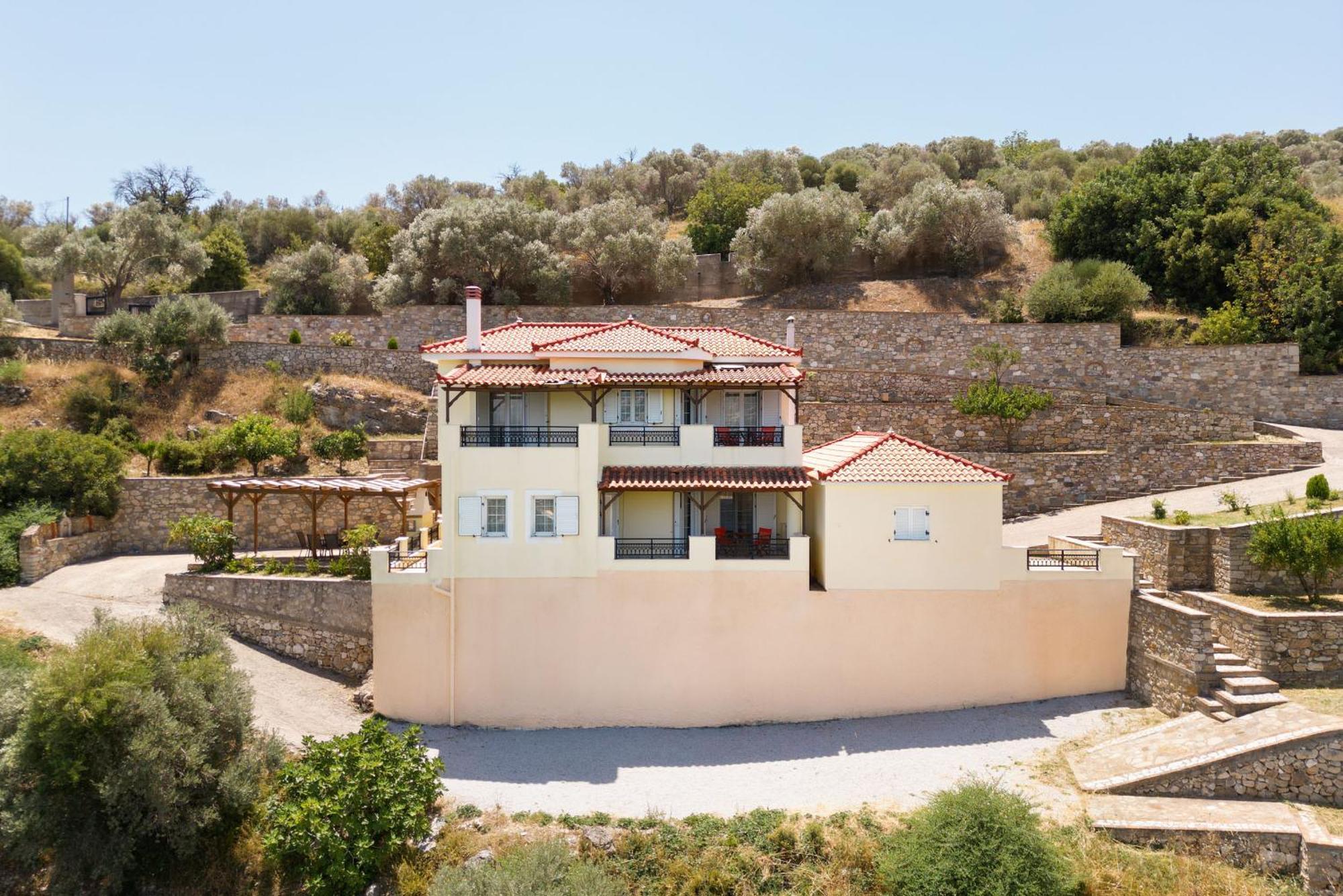 Villa Vicky Питагорио Екстериор снимка